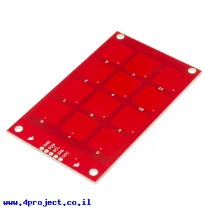 לוח מקשים קיבוליים על בסיס MPR121