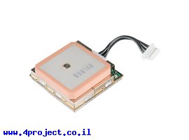 תמונה של מוצר מודול GPS EM-506A עם אנטנה