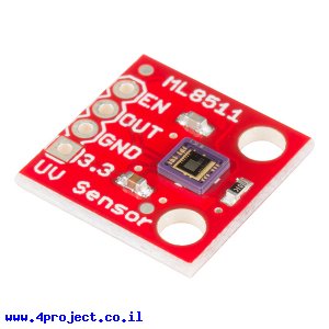 חיישן אור UV אולטרה סגול - ML8511