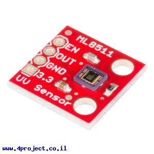 חיישן אור UV אולטרה סגול - ML8511