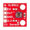 חיישן אור UV אולטרה סגול - ML8511