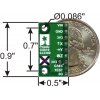 חיישן תאוצה שלושה צירים +/-1.5g דגם MMA7361 עם מייצב מתח
