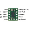 חיישן תאוצה שלושה צירים +/-3g דגם MMA7341 של Pololu