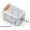 מנוע בגודל 130, מתח 1.5-6V, זרם תקיעה 4A
