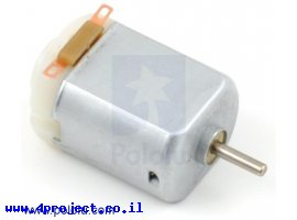 תמונה של מוצר מנוע בגודל 130, מתח 1.5-6V, זרם תקיעה 4A
