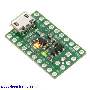 כרטיס פיתוח תואם Arduino A-Star 32U4 Micro