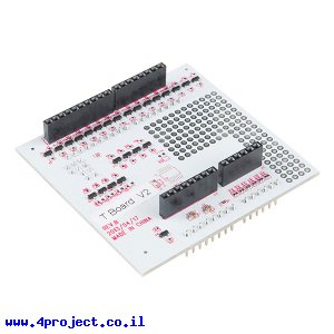 מגן Arduino מתאם רמות לוגיות ל-pcDuino