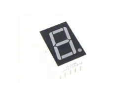 תמונה של מוצר 7Segment כחול, 14 מ"מ, אנודה משותפת