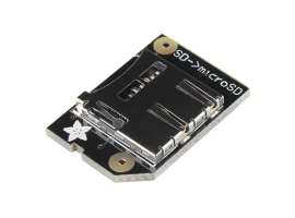 תמונה של מוצר כרטיסון מתאם כרטיסי זכרון SD ל-microSD