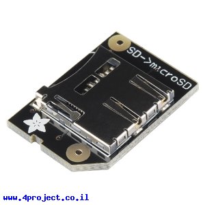 כרטיסון מתאם כרטיסי זכרון SD ל-microSD