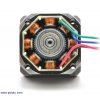 מנוע צעד 200 צעדים עם בורג הנעה 28 ס"מ, 42x38 מ"מ, 2.8V/1.7A