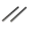 פס מחורר מאלומיניום - אורך 3.85" (4.225")