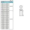 ספייסר פלסטיק 4.2/7 מ"מ - אורך 10 מ"מ