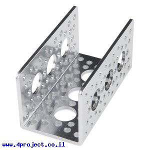 פרופיל אלומיניום של Actobotics - אורך 3.0" (76.2 מ"מ)