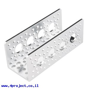 פרופיל אלומיניום של Actobotics - אורך 3.75" (95.25 מ"מ)