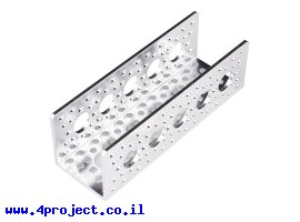 תמונה של מוצר פרופיל אלומיניום של Actobotics - אורך 4.50" (114.3 מ"מ)
