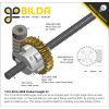 רכזת Hyper לתבנית חורים 16 מ"מ לבורג הנעה 8mm/8mm (goBILDA)
