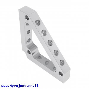 חיבור תמיכת זווית 90 מעלות, דגם (2-1), סדרה 1204