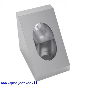 חיבור תמיכת זווית 90 מעלות, דגם (1-3), סדרה 1204 - חבילה של 2