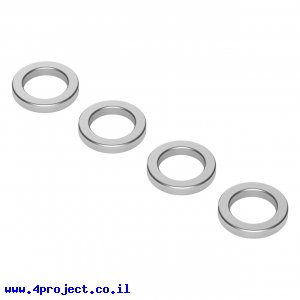ספייסר אלומיניום 4.0/6.0 מ"מ - אורך 1 מ"מ - חבילה של 4