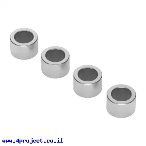 ספייסר אלומיניום 4.0/6.0 מ"מ - אורך 4 מ"מ - חבילה של 4
