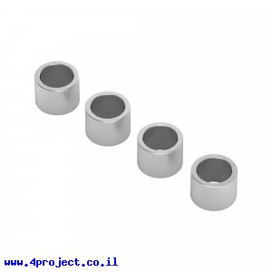 ספייסר אלומיניום 6.0/8.0 מ"מ - אורך 6 מ"מ - חבילה של 4