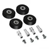 גלגל W-Wheel לפרופיל goRAIL עם ספייסר מרכז 13 מ"מ - חבילה של 4