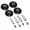 גלגל W-Wheel לפרופיל goRAIL עם ספייסר מרכז 24 מ"מ - חבילה של 4