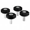 גלגל W-Wheel לפרופיל goRAIL עם ספייסר מרכז 24 מ"מ - חבילה של 4