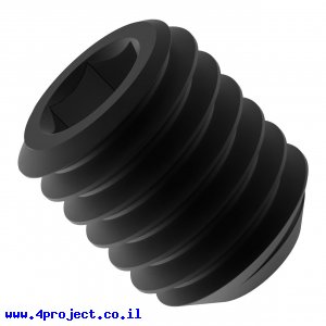 בורג הידוק M5x6 - חבילה של 25