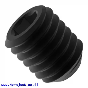 בורג הידוק M5x6 - חבילה של 25