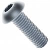 בורג אלן ראש כפתור M4x12mm - חבילה של 25
