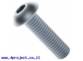 תמונה של מוצר בורג אלן ראש כפתור M4x14mm - חבילה של 25