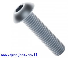 תמונה של מוצר בורג אלן ראש כפתור M4x16mm - חבילה של 25