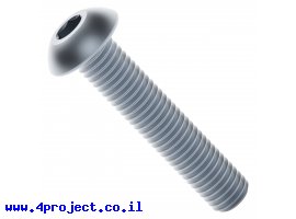 תמונה של מוצר בורג אלן ראש כפתור M4x20mm - חבילה של 25