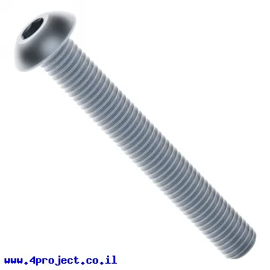 בורג אלן ראש כפתור M4x30mm - חבילה של 25