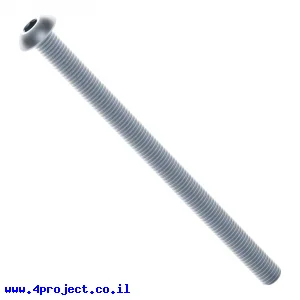 בורג אלן ראש כפתור M4x60mm - חבילה של 25
