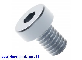 תמונה של מוצר בורג אלן נמוך M4x6mm - חבילה של 25