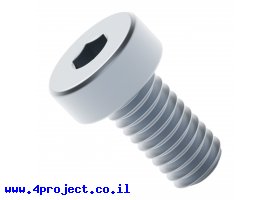 תמונה של מוצר בורג אלן נמוך M4x8mm - חבילה של 25
