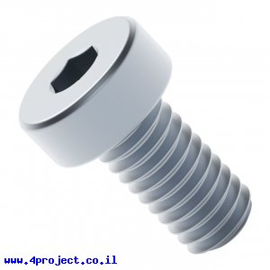 בורג אלן נמוך M4x8mm - חבילה של 25