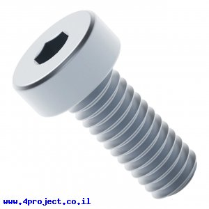 בורג אלן נמוך M4x10mm - חבילה של 25