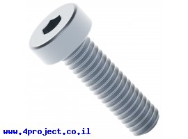 תמונה של מוצר בורג אלן נמוך M4x14mm - חבילה של 25