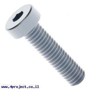 בורג אלן נמוך M4x16mm - חבילה של 25
