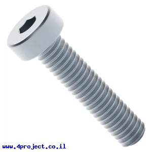 בורג אלן נמוך M4x18mm - חבילה של 25