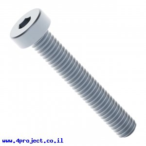 בורג אלן נמוך M4x25mm - חבילה של 25