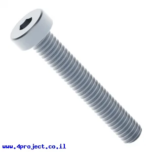בורג אלן נמוך M4x25mm - חבילה של 25