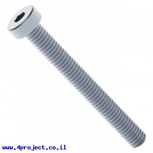 בורג אלן נמוך M4x35mm - חבילה של 25