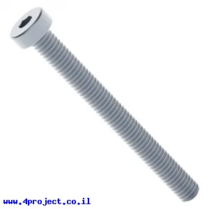 בורג אלן נמוך M4x40mm - חבילה של 25
