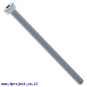 בורג אלן נמוך M4x60mm - חבילה של 25