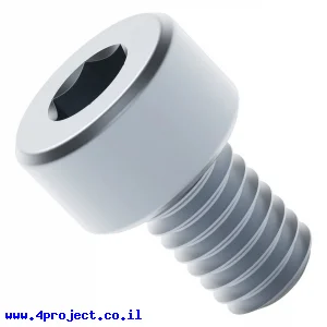 בורג אלן M4x6mm - חבילה של 25